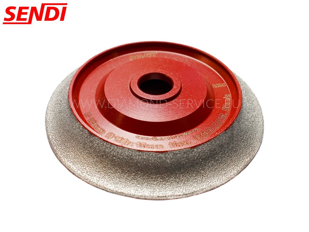 Diamantschijf voor steen SENDI ARC Ø100 5 Diamantschijf voor steen SENDI ARC Ø100 - Afbeelding 5