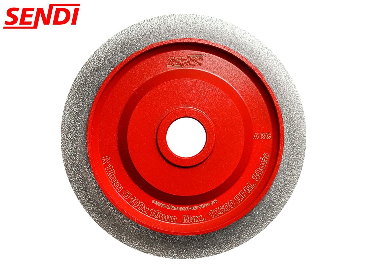 Diamantschijf voor steen SENDI ARC Ø100 4 Diamantschijf voor steen SENDI ARC Ø100 - Afbeelding 4