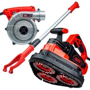 SENDI TRIPPLE GS betonfreesset met stofzuiger en telescopische handgreep