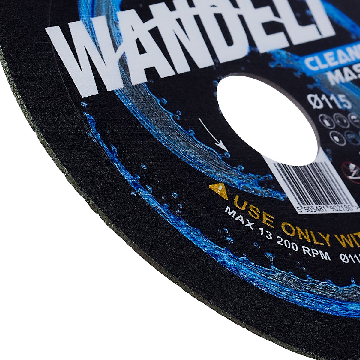 WANDELI Cleaner Master schijf Ø115 mm (22,23 x 1,2 mm) 4 WANDELI Cleaner Master schijf Ø115 mm (22,23 x 1,2 mm) - Afbeelding 4