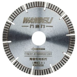 WANDELI J&P diamantzaagblad voor steengoed Ø116